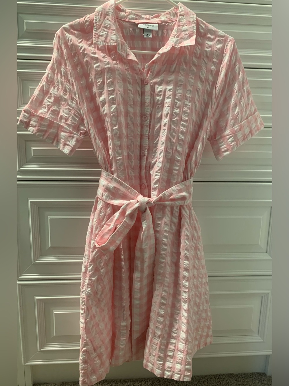 Pink & White Summer Dress